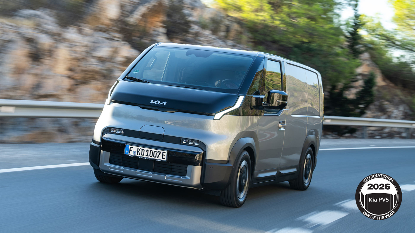Kia's PV5 named 2026 Int'l Van of the Year, first Asian model to win honor