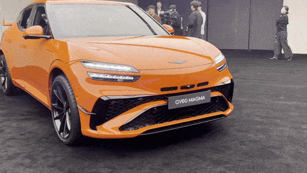 Genesis GV60 Magma unveiled, taking aim at Mercedes-AMG and BMW M