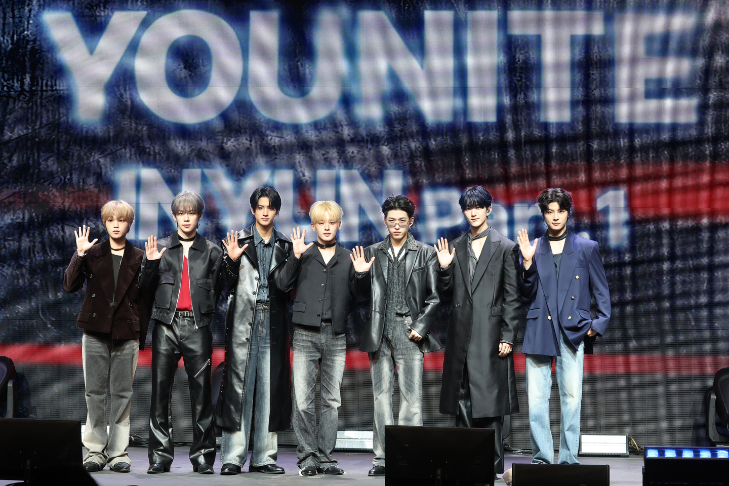 Members of Younite move together in new direction with EP 'Inyun Part. 1' episode artwork