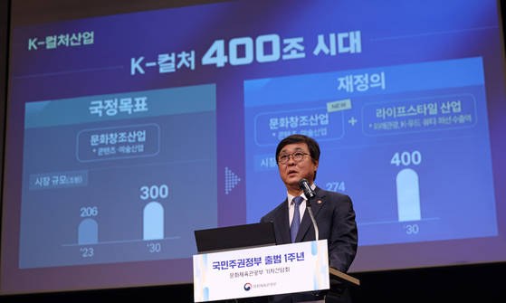 Ministry redefines 'K-culture,' adds 100 trillion won to sector's target market size episode artwork